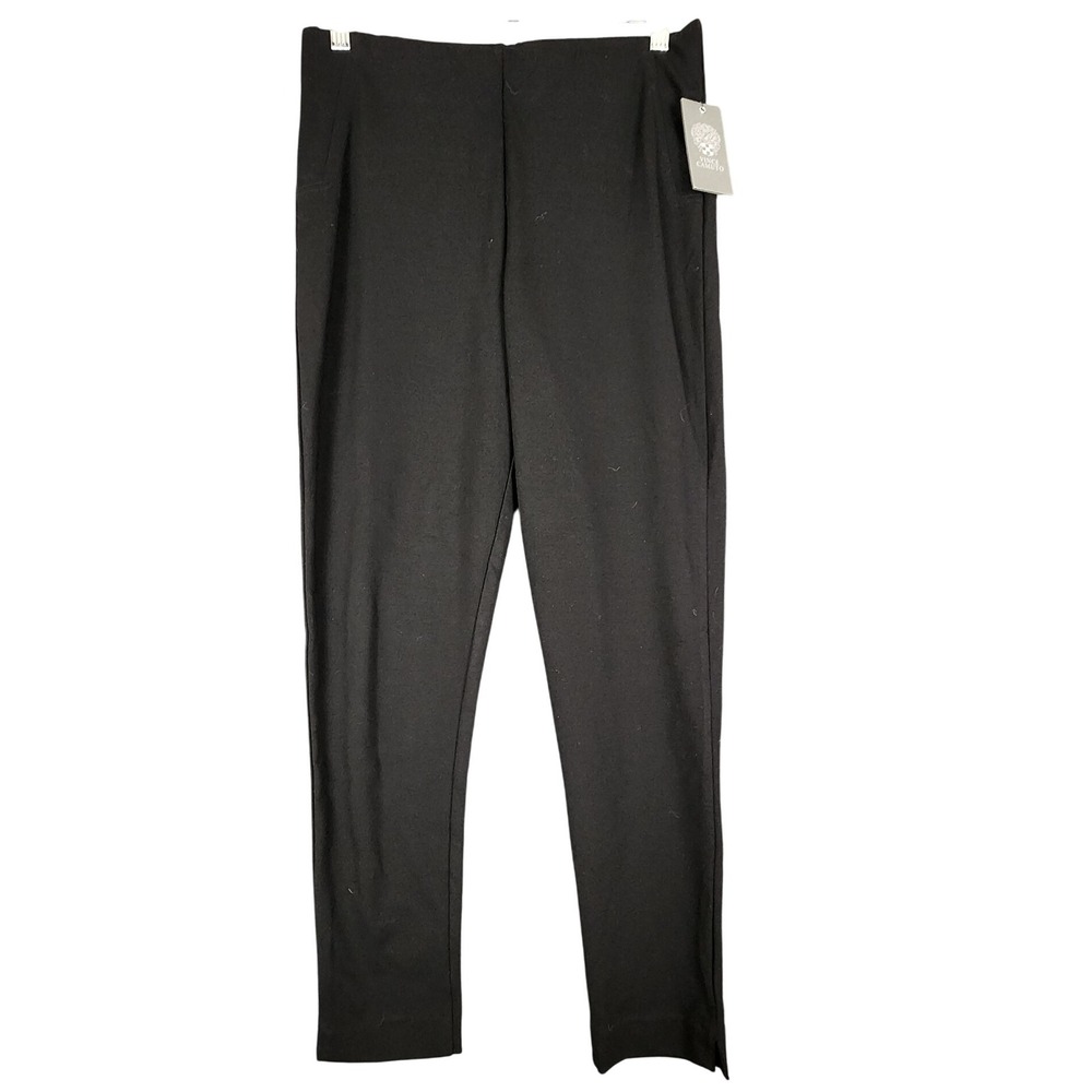 Vince Camuto‎ Black Pull On Comfort Stretch Career Casual Leggings Pants Small